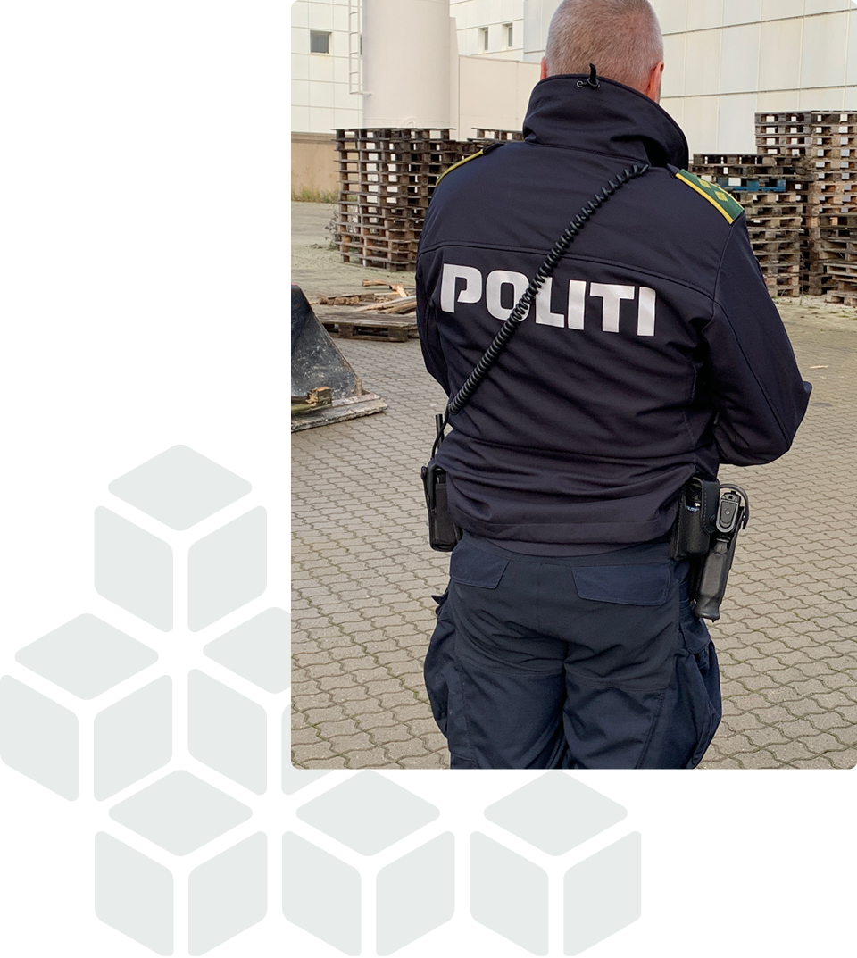 Politi hero billede